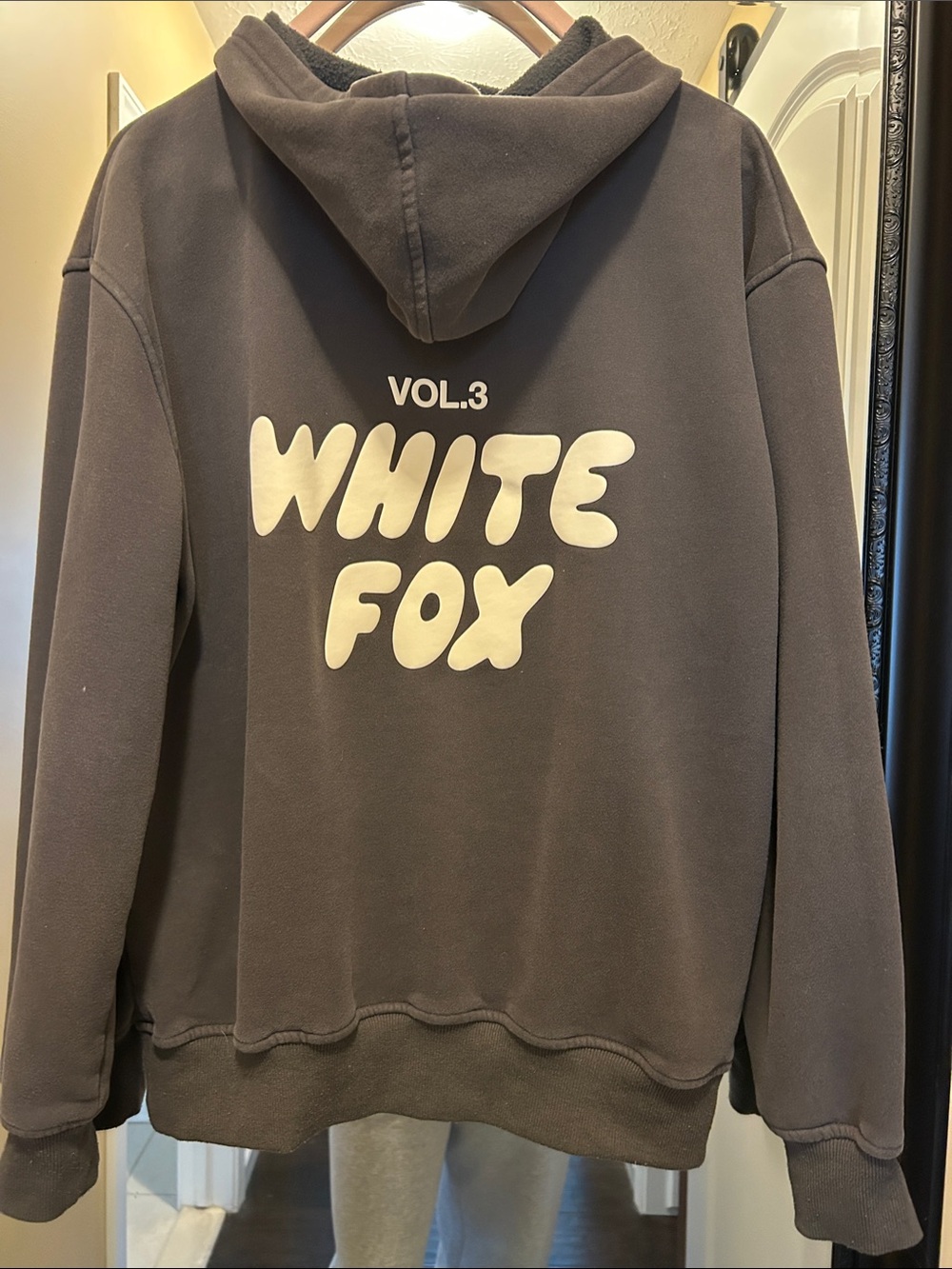White Fox VOL.3 womens Dark gray Hoodie